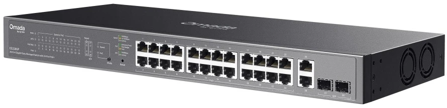 Šakotuvas TP-Link „Omada“ lengvai valdomas „es228gp“ komutatorius