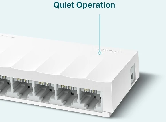 Šakotuvas „TP-Link“ 8 prievadų 10/100 Mbps stalinis tinklo komutatorius