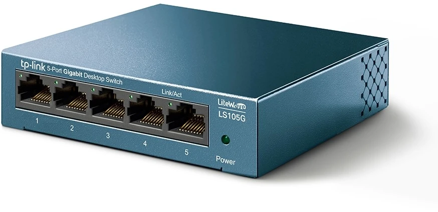 Šakotuvas SWITCH TL-LS105G 5 PRIEVADŲ TP-LINK