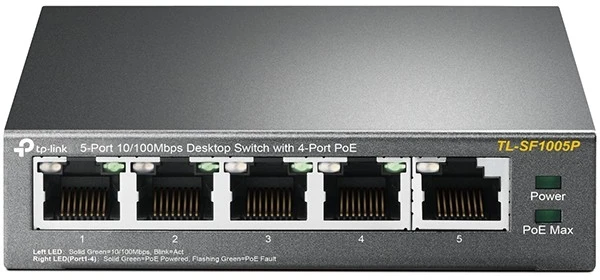 Šakotuvas TP-Link 5PORT 10/100MBPS DESKTOP SWITCH - .