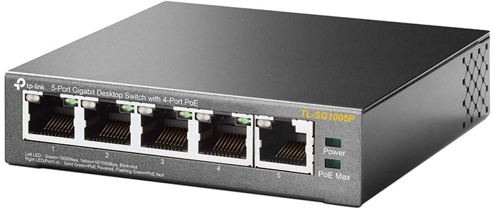 Šakotuvas JUNGIKLIS TP-LINK TL-SG1005P