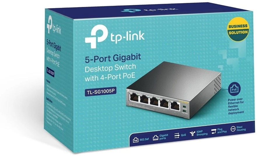 Šakotuvas JUNGIKLIS TP-LINK TL-SG1005P