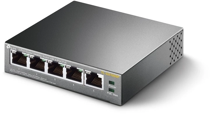 Šakotuvas JUNGIKLIS TP-LINK TL-SG1005P