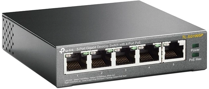 Šakotuvas JUNGIKLIS TP-LINK TL-SG1005P