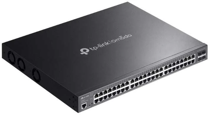 Šakotuvas TP-LINK | Komutatorius | SG3452XMPP Omada | Valdomas L2 | Montuojamas į lentyną | SFP+ jungčių kiekis: 4 | PoE+ jungčių kiekis: 40 ir 8x PoE++