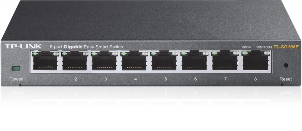 Šakotuvas SWITCH TL-SG108E 8 PRIEVADŲ TP-LINK