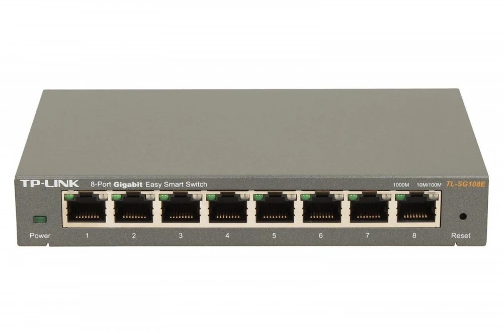 Šakotuvas SWITCH TL-SG108E 8 PRIEVADŲ TP-LINK