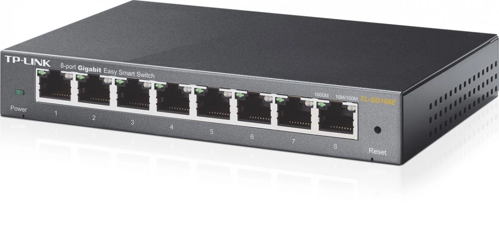 Šakotuvas SWITCH TL-SG108E 8 PRIEVADŲ TP-LINK