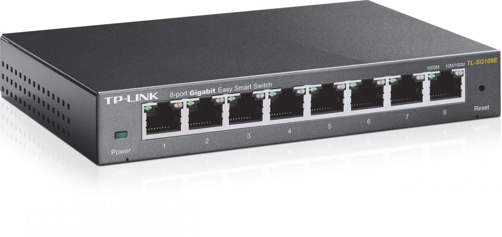 Šakotuvas SWITCH TL-SG108E 8 PRIEVADŲ TP-LINK