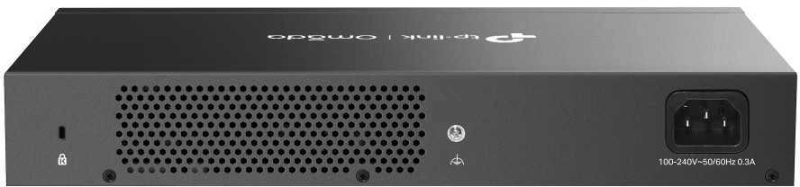 Šakotuvas TP-LINK Omada ES216G valdomas tinklo adapteris L2 gigabito ethernetui (10/100/1000), juodas