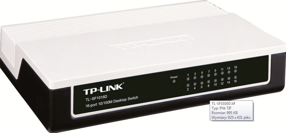 Šakotuvas SWITCH TL-SF1016D 16 PRIEVADŲ TP-LINK