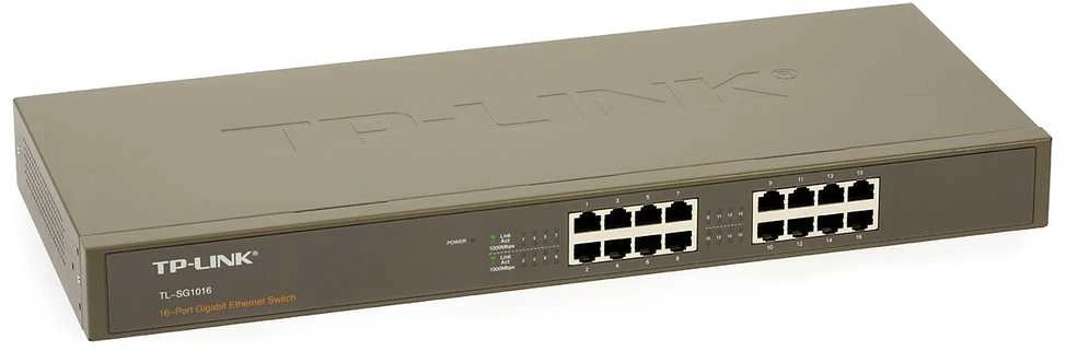 Šakotuvas TP-Link TL-SG1016 UNMANAGED PURE - GIGABIT SWITCH 16 10/100/1000M