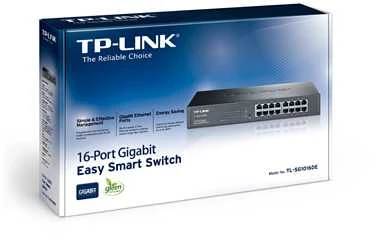 Šakotuvas TP-Link TL-SG1016DE 16-PORT GIGABIT - EASY SMART SWITCH