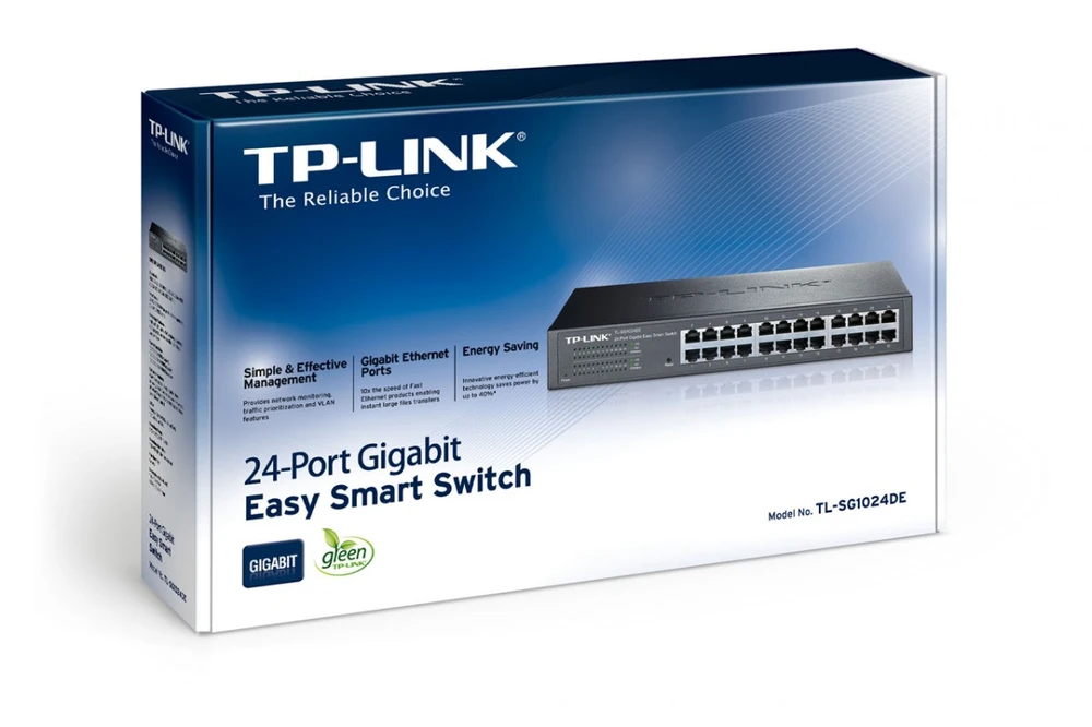 TL-SG1024DE 24-PORT GBIT EASY - SMART SWITCH