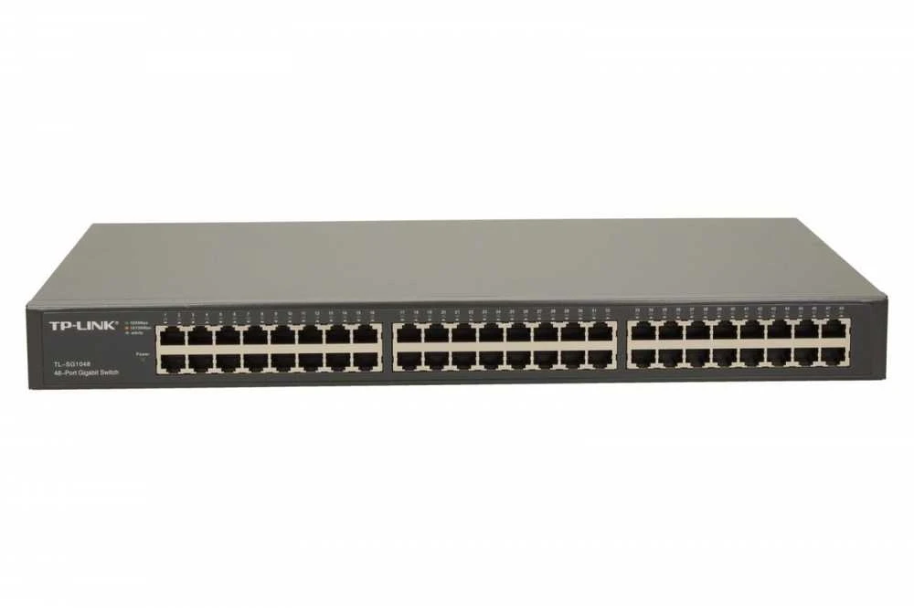 Šakotuvas TP-Link 48-PORT 1G UNMANAGED SWITCH - 48 1G RJ45 STEEL CASE