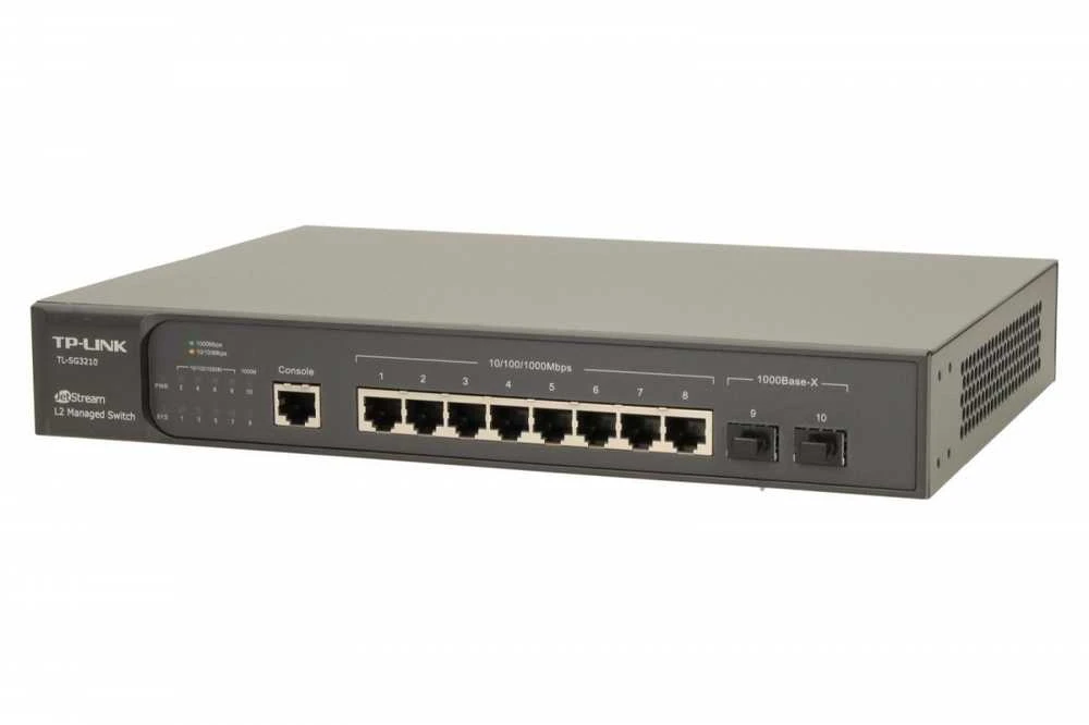 Šakotuvas JUNGIKLIS TL-SG3210 8 PRIEVADŲ SFP TP-LINK