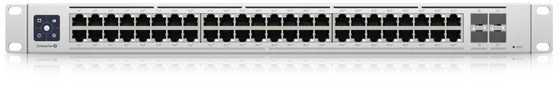 Šakotuvas Ubiquiti | Switch Enterprise 48 PoE | USW-Enterprise-48-PoE | Tvarkoma L3 | Montuojamas ant stovo | Gigabit Ethernet (vario) jungtys kiekis 48 (100MbE/1GbE/2.5GbE) | SFP+ jungtys kiekis 4 | PoE+ jungtys kiekis 48 | Maitinimo tipas AC/DC, vidinis, 100-240V, max 10A, 750W
