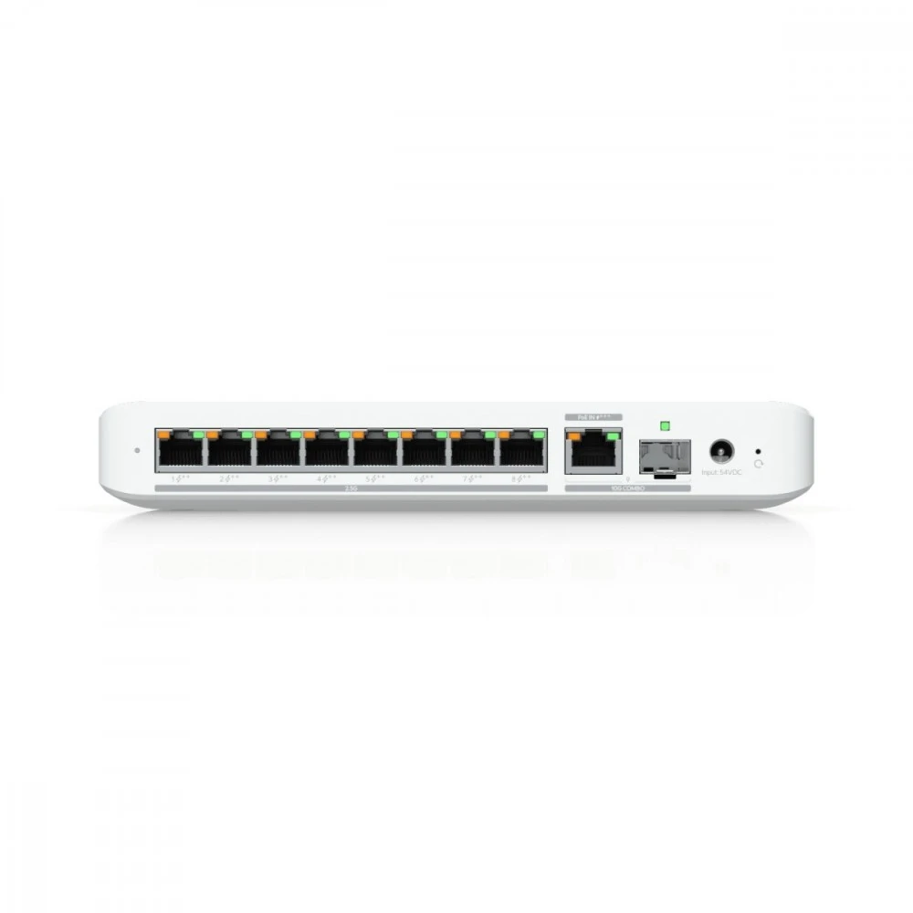 Šakotuvas Ubiquiti Przełącznik unifi switch 8 poe usw-flex-2.5g-8-poe