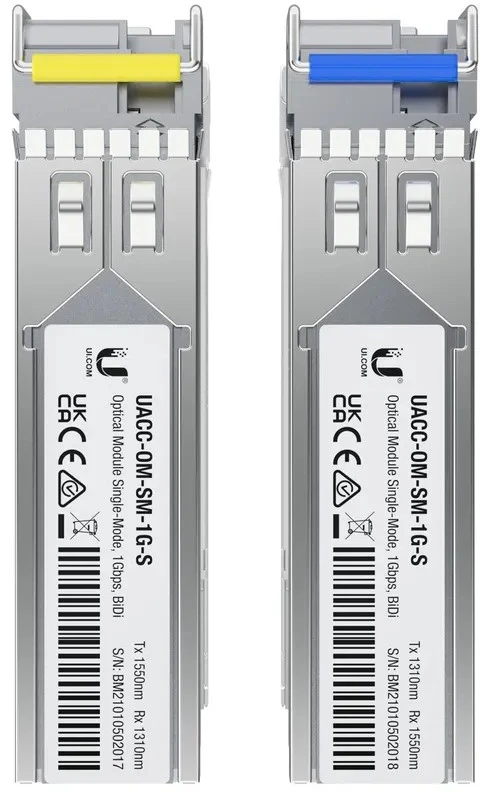 Šakotuvas Ubiquiti uacc-om-sm-1g-s-2 modulis 1250 Mbit/s sfp tinklo relės modulis