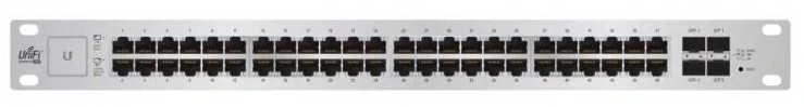 Šakotuvas Ubiquiti UniFi jungiklis 48x1gbe 4xsfp usw-48