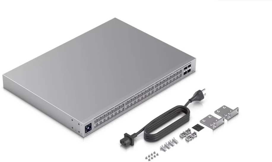 Šakotuvas Ubiquiti „Unifi usw-pro-max-48“ 48 prievadų 3 lygio eterinio apšvietimo komutatorius