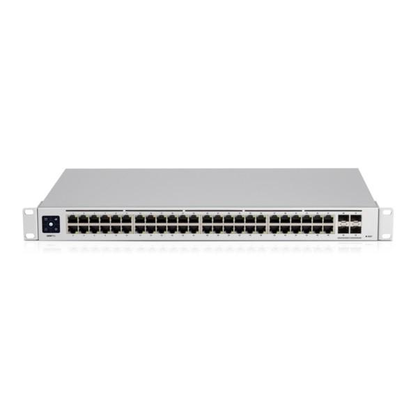 Šakotuvas UBIQUITI 48 prievadų Gigabit UniFi L3 jungiklis + 4x 10GbE SFP+ jungtys