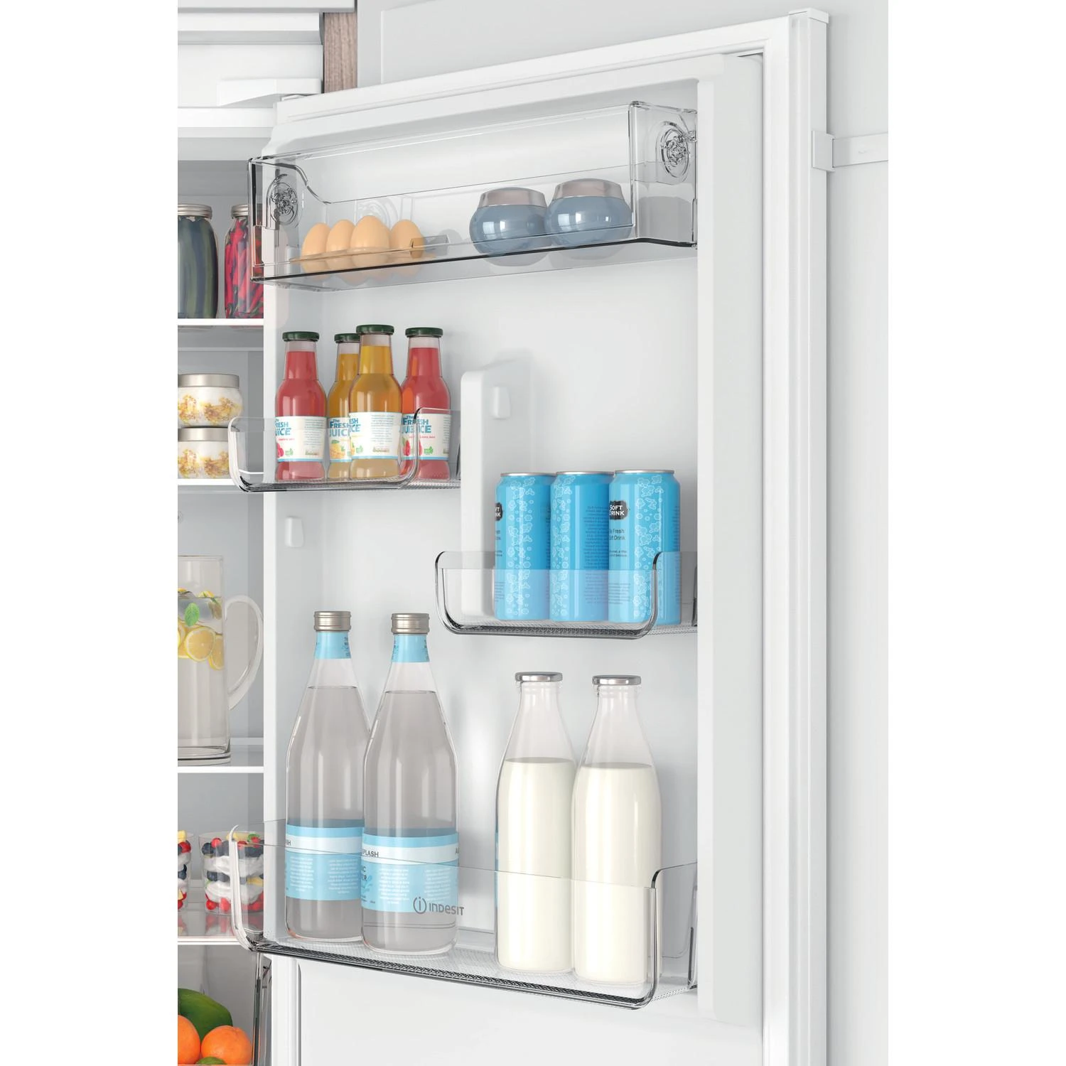 Įmontuotas Šaldytuvas - Indesit T311 250 L Baltas
