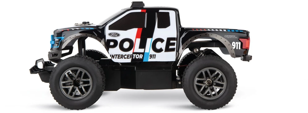 Samochód rc carrera ford f-150 raptor police
