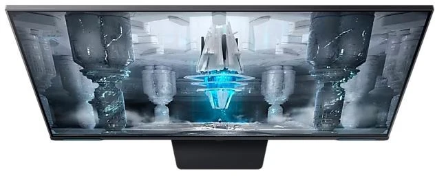 Samsung 43 colių monitorius ls43cg700nuxen va 3840x2160 uhd 16:10 2xhdmi/1xdp/lan(rj45)/2xusb3.0 1ms(mprt) wifi/bt garsiakalbiai plokšti 144hz išmanieji žaidimai 2 metai d2d
