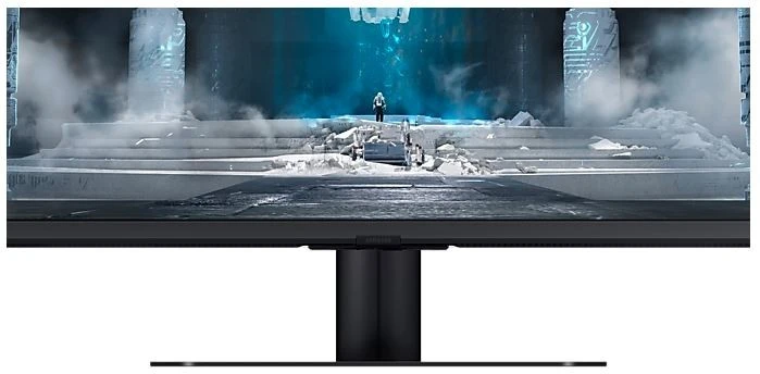 Samsung 43 colių monitorius ls43cg700nuxen va 3840x2160 uhd 16:10 2xhdmi/1xdp/lan(rj45)/2xusb3.0 1ms(mprt) wifi/bt garsiakalbiai plokšti 144hz išmanieji žaidimai 2 metai d2d