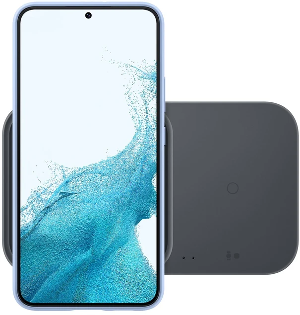 Samsung bevielis įkroviklis duo (be kelioninio adapterio), juodas