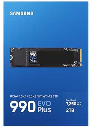 Dysk ssd samsung 990 evo plus 2tb m.2 pci-e x4 nvme 5.0x2