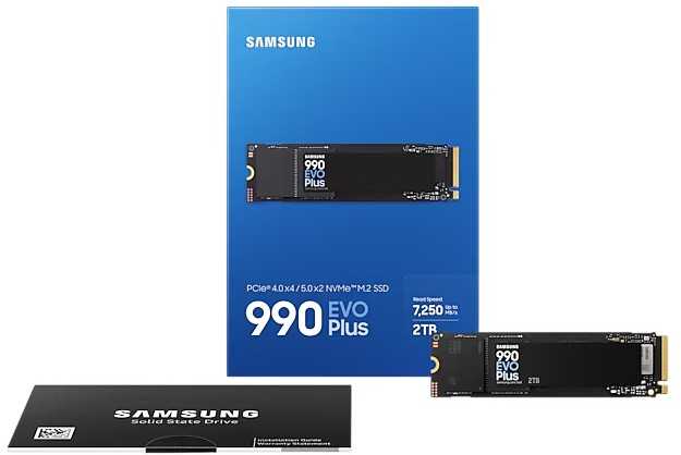 Dysk ssd samsung 990 evo plus 2tb m.2 pci-e x4 nvme 5.0x2