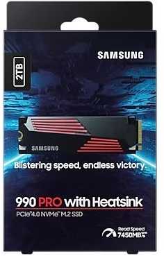 Samsung Dysk ssd 990pro heatsink nvme 2tb