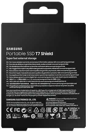 Išorinis kietasis diskas SSD SAMSUNG T7/1TB/USB 3.2/Rašymo greitis 1000 MBytes/sec/Skaitymo greitis 1050 MBytes/sec/MU-PE1T0S/EU
