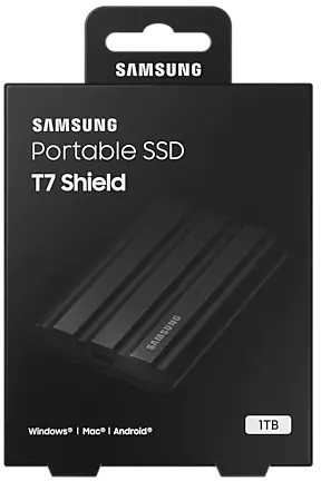 Išorinis kietasis diskas SSD SAMSUNG T7/1TB/USB 3.2/Rašymo greitis 1000 MBytes/sec/Skaitymo greitis 1050 MBytes/sec/MU-PE1T0S/EU