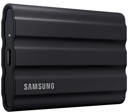 Kietasis diskas Samsung Dysk ssd t7 shield 2tb usb 3.2, juoda