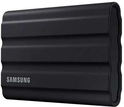 Kietasis diskas Samsung Dysk ssd t7 shield 2tb usb 3.2, juoda