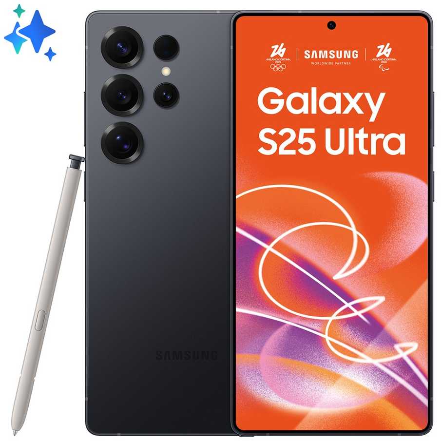 Išmanusis telefonas Samsung Galaxy S25 Ultra Dual Sim 12GB RAM 256GB Jetblack