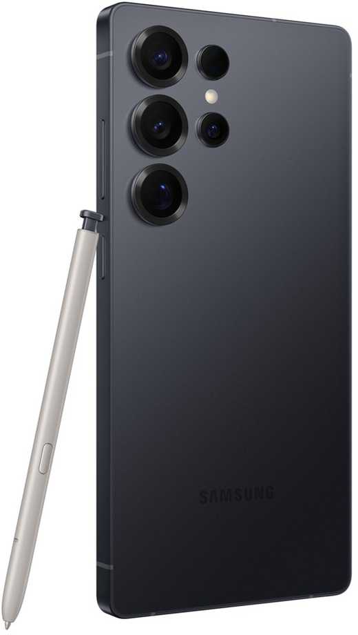 Samsung Galaxy S25 Ultra SM-S938B/DS 17,5 cm (6.9) Dviguba SIM jungtis Android 15 5G C tipo USB 12 GB 512 GB 5000 mAh Juoda, Titanas