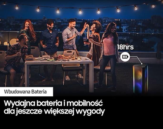 Samsung MX-ST50B nešiojama kolonėlė