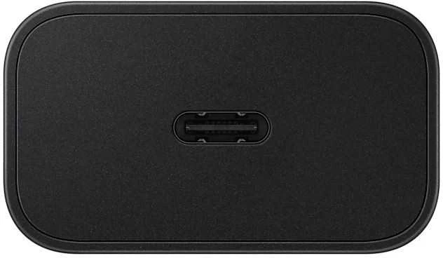 „Samsung“ maitinimo adapteris 25 W USB-C greito įkrovimo įkroviklis (be laido), juodas
