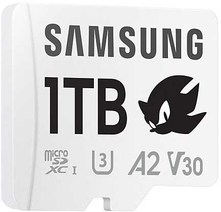 Atminties kortelė Žemėlapis Samsung Pro Plus Sonic The Hedgehog Micro SDXC 1 TB Class 10 UHS-I/U3 A2 V30 (MB-MD1T0SA/LC1)