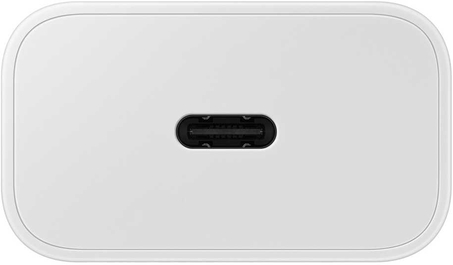 Samsung maitinimo adapteris 25W USB-C greito įkrovimo 1m baltas įkroviklis