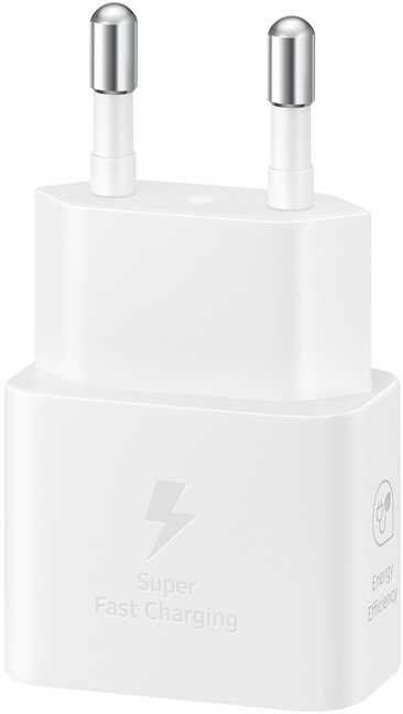 Samsung maitinimo adapteris 25W USB-C greito įkrovimo 1m baltas įkroviklis