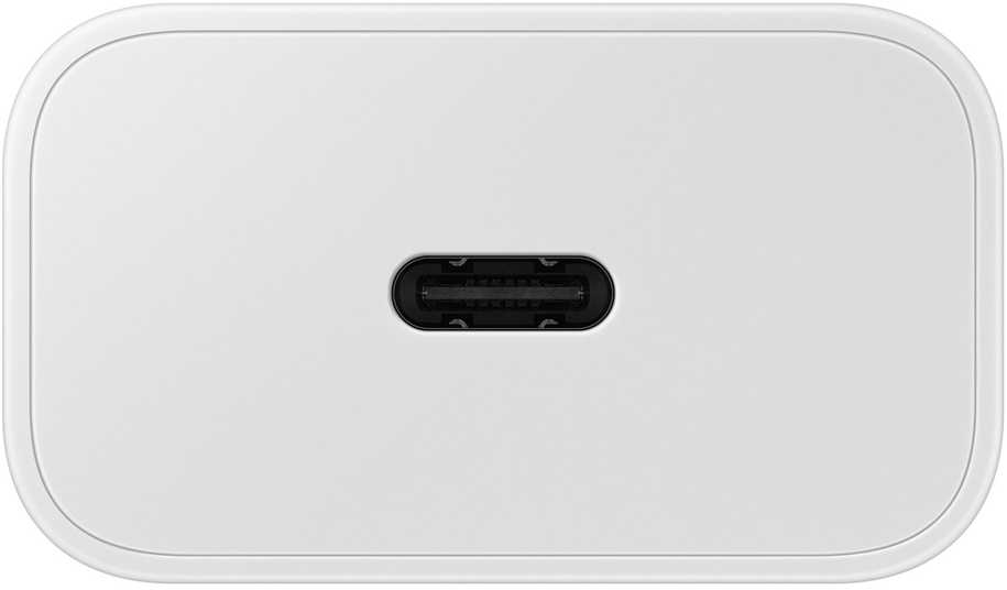 Samsung maitinimo adapteris 25W USB-C greito įkrovimo įkroviklis (be laido) baltas