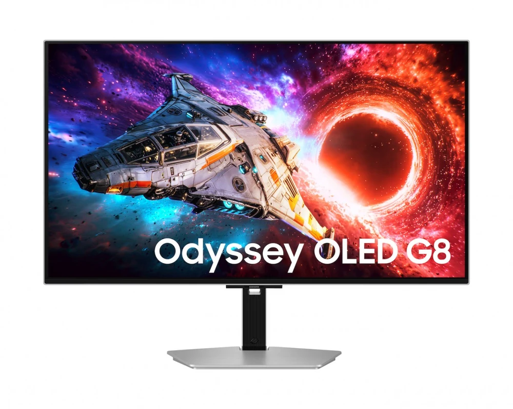 Samsung | LS27HG800SUXEN | 27 " | QD-OLED | 16:9 | 240 Hz | 0.03 ms | 3840 x 2160 pikselių | 250 cd/m² | HDMI jungtys quantity 2 | Sidabrinis