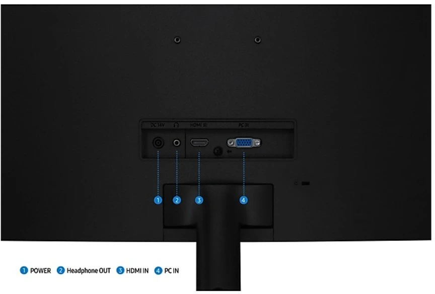 Monitorius - Samsung LS27D392GAUXEN 27" 100Hz 4ms HDMI VGA