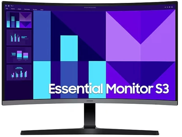 Monitorius - Samsung LS27D392GAUXEN 27" 100Hz 4ms HDMI VGA