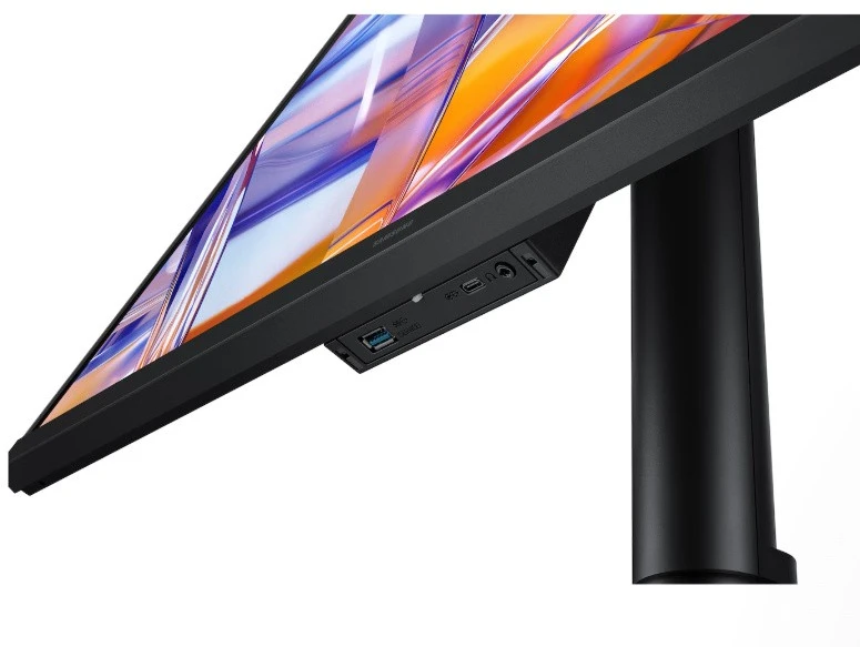 Monitorius SAMSUNG LS27H800UAUXEN 27 colių plokščias 3840x2160 16:9 350cd/m2 5ms HDMI DP USB juodas